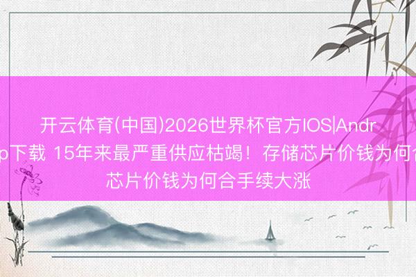 开云体育(中国)2026世界杯官方IOS|Android手机app下载 15年来最严重供应枯竭！存储芯片价钱为何合手续大涨